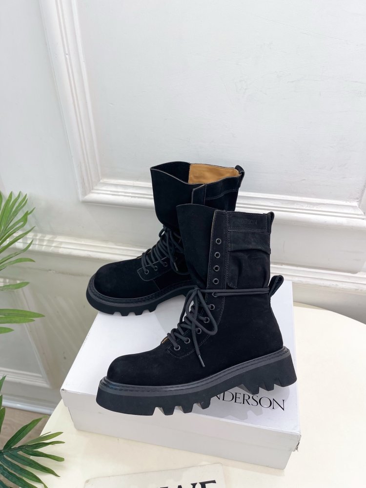 Черевики Martin на товстої підошві зі шнурівкою фото 3