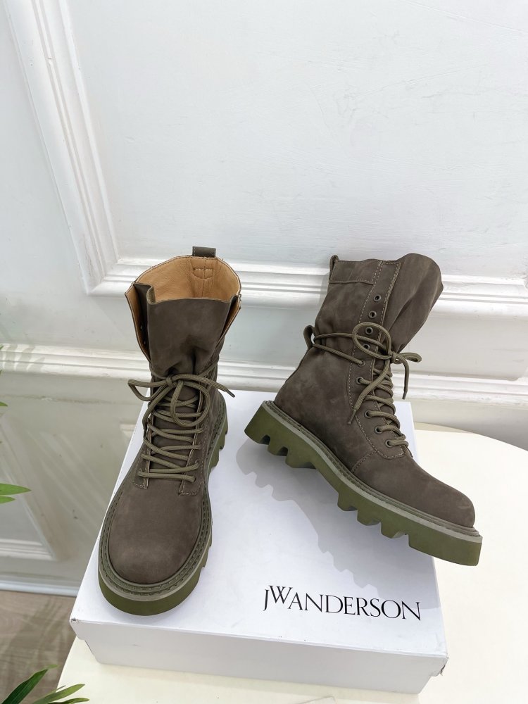 Черевики Martin на товстої підошві зі шнурівкою фото 4