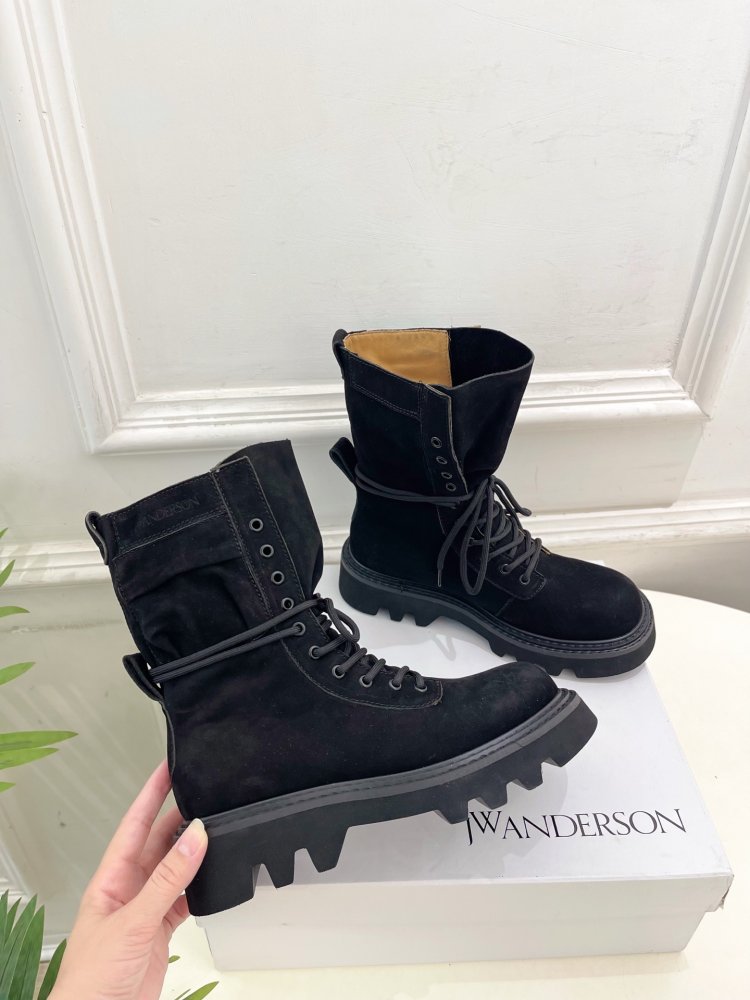 Черевики Martin на товстої підошві зі шнурівкою фото 4