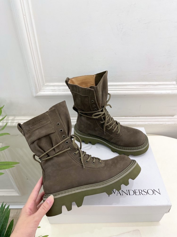 Черевики Martin на товстої підошві зі шнурівкою фото 5