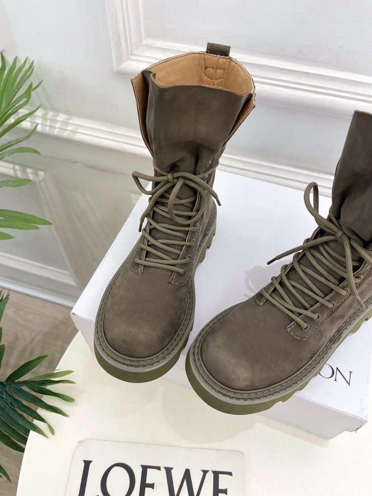 Черевики Martin на товстої підошві зі шнурівкою фото 7