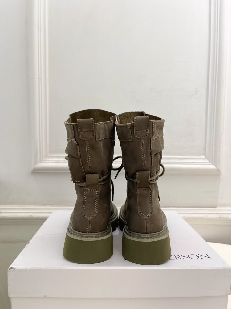 Черевики Martin на товстої підошві зі шнурівкою фото 8