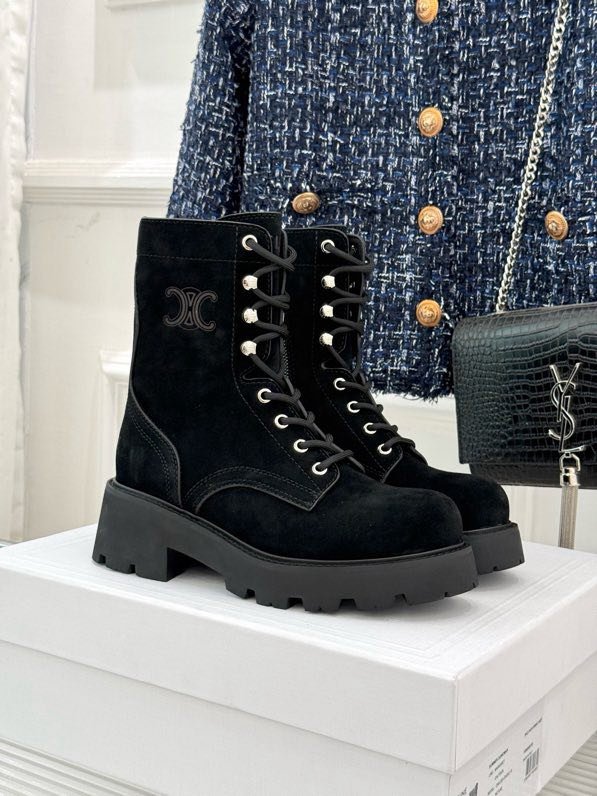 Ботинки Martin на толстой подошве фото 4