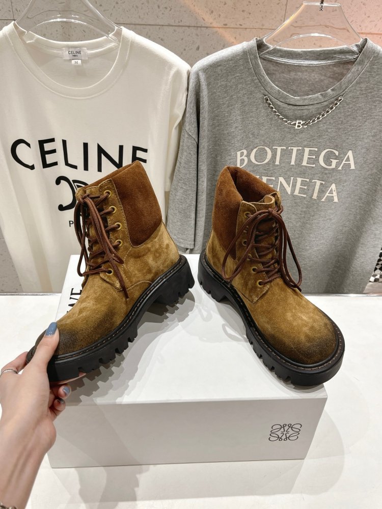 Boots Martin winter women's on fur фото 4