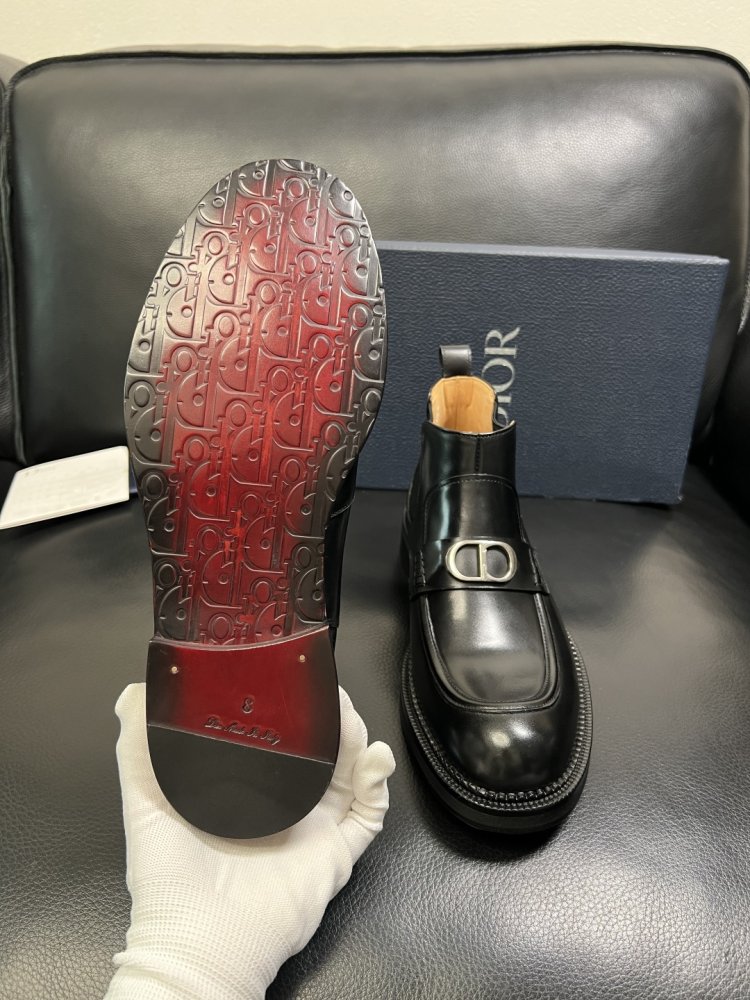 Ботинки мужские челси кожаные лаковые с резинкой фото 9