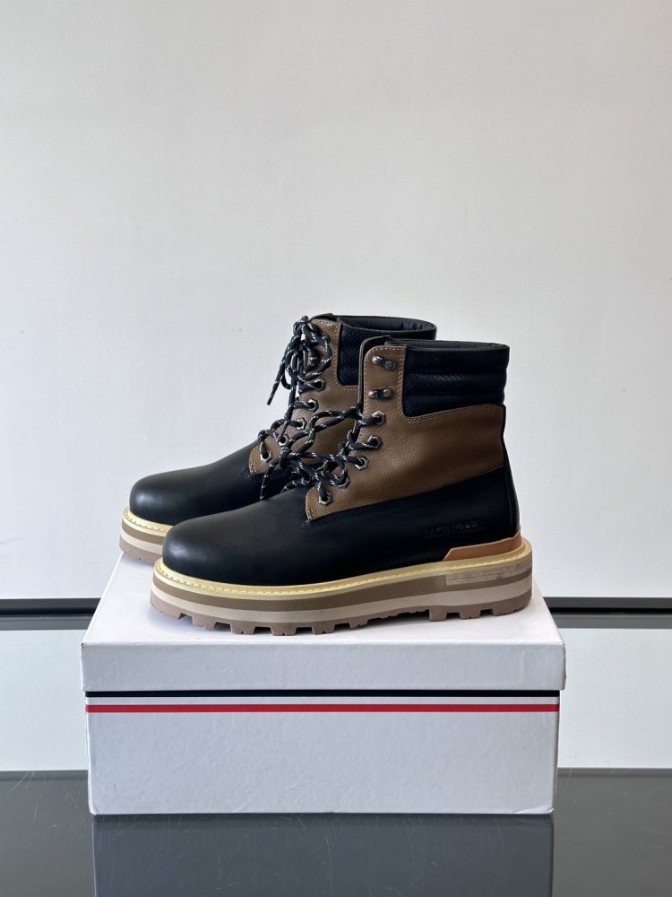 Черевики чоловічі челсі шкіряні на шнурівці фото 3