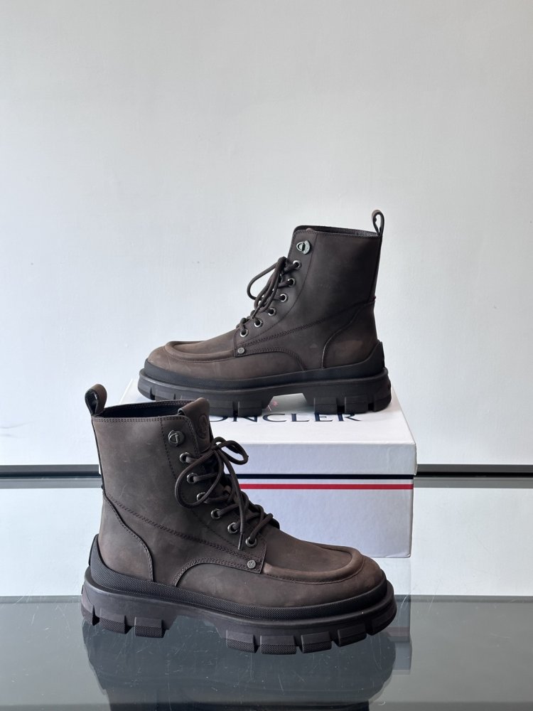 Черевики чоловічі челсі шкіряні на шнурівці фото 4