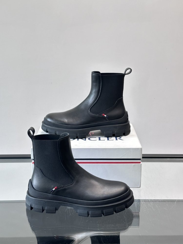 Ботинки мужские челси кожаные с резинкой фото 4