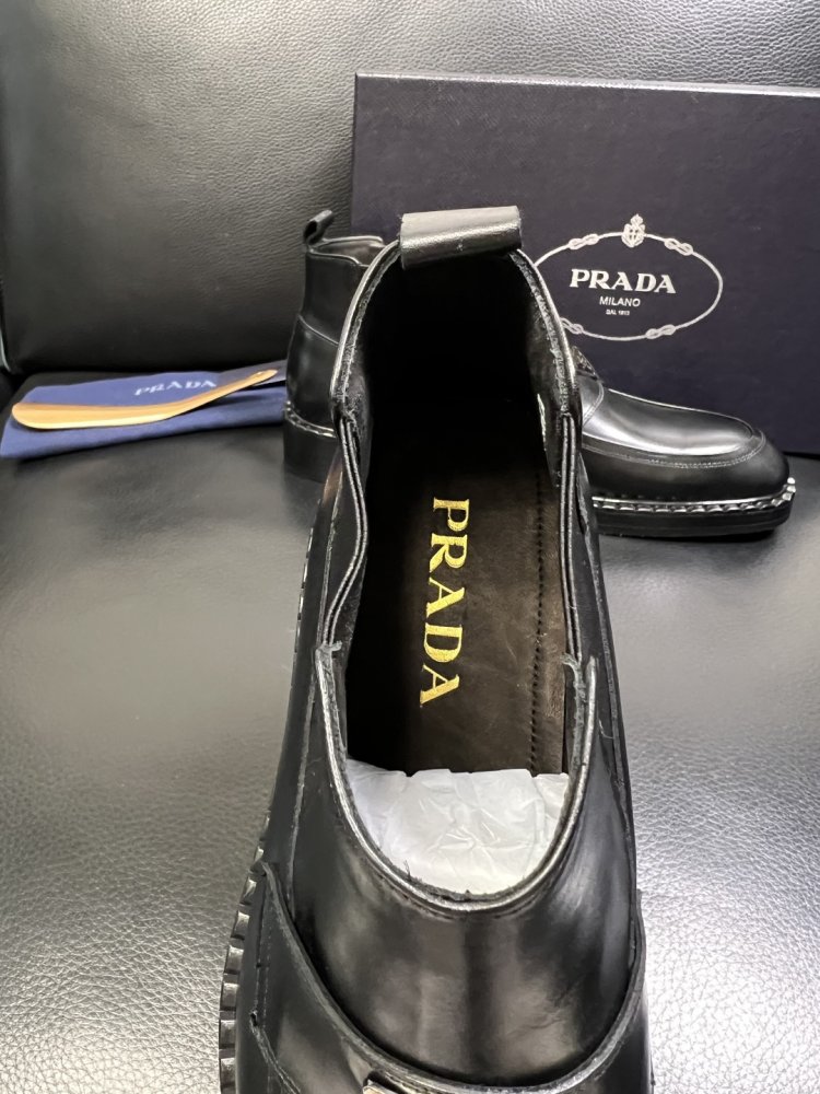 Черевики чоловічі челсі шкіряні з гумкою фото 7