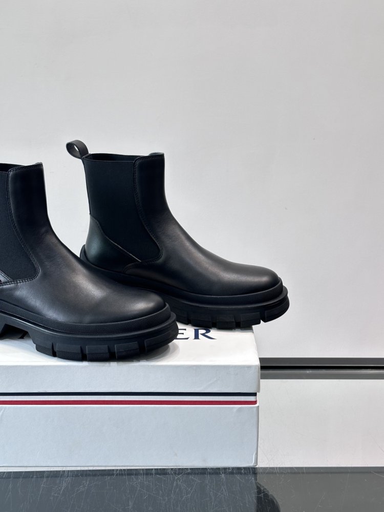 Ботинки мужские челси кожаные с резинкой фото 8