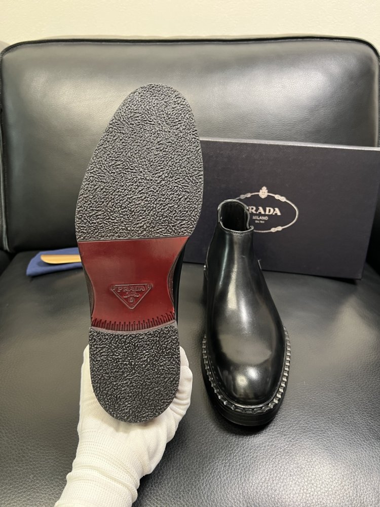 Черевики чоловічі челсі шкіряні з гумкою фото 9