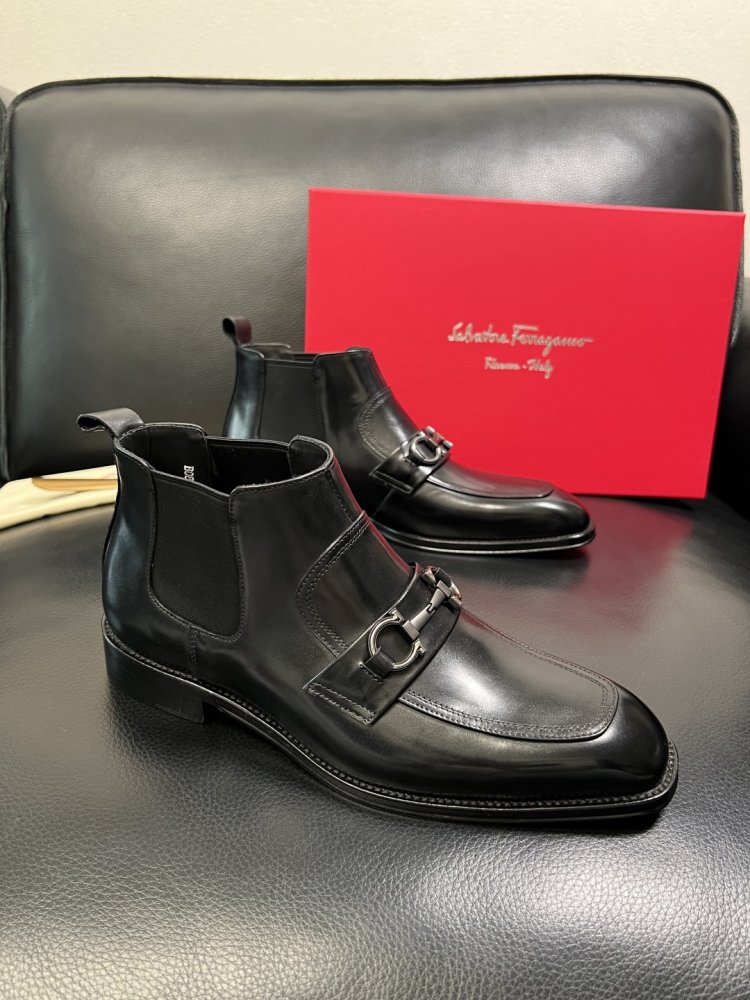 Черевики чоловічі челсі шкіряні