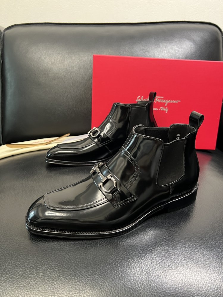 Ботинки мужские челси кожаные фото 2