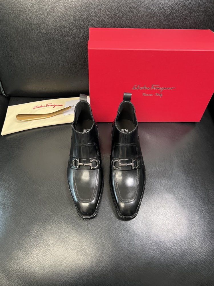 Черевики чоловічі челсі шкіряні фото 3