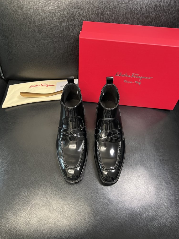 Ботинки мужские челси кожаные фото 3