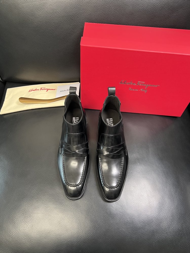 Ботинки мужские челси кожаные фото 3