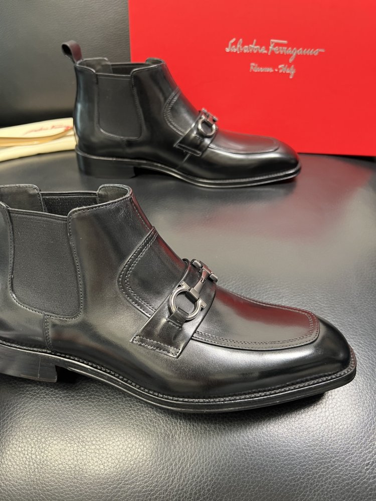 Черевики чоловічі челсі шкіряні фото 6