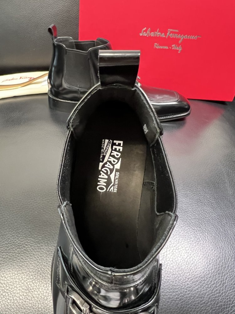 Ботинки мужские челси кожаные фото 7