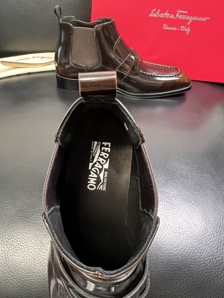 Черевики чоловічі челсі шкіряні фото 7