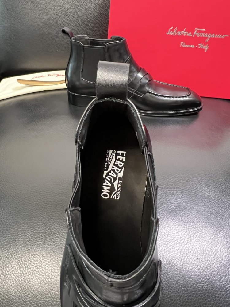 Ботинки мужские челси кожаные фото 7