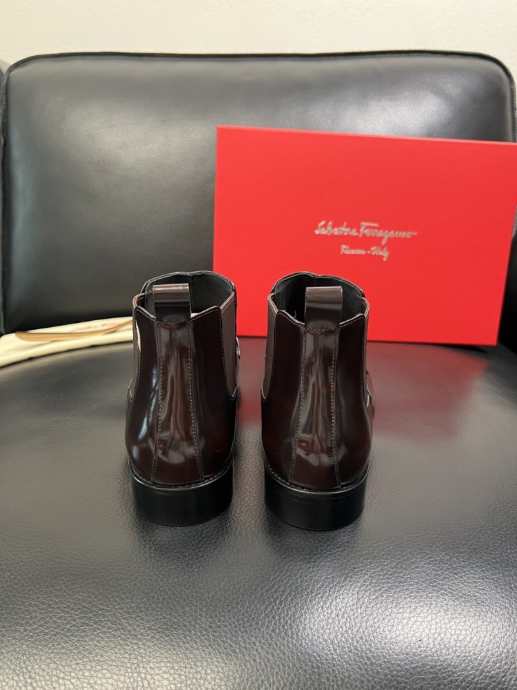 Ботинки мужские челси кожаные фото 8