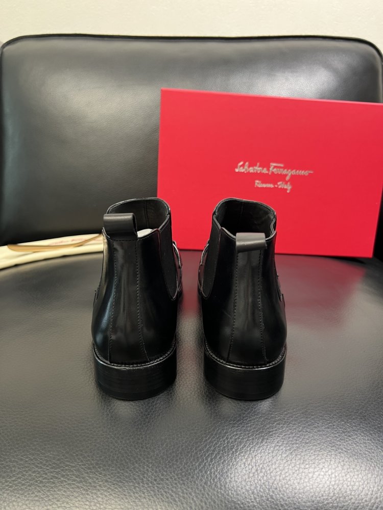 Черевики чоловічі челсі шкіряні фото 8