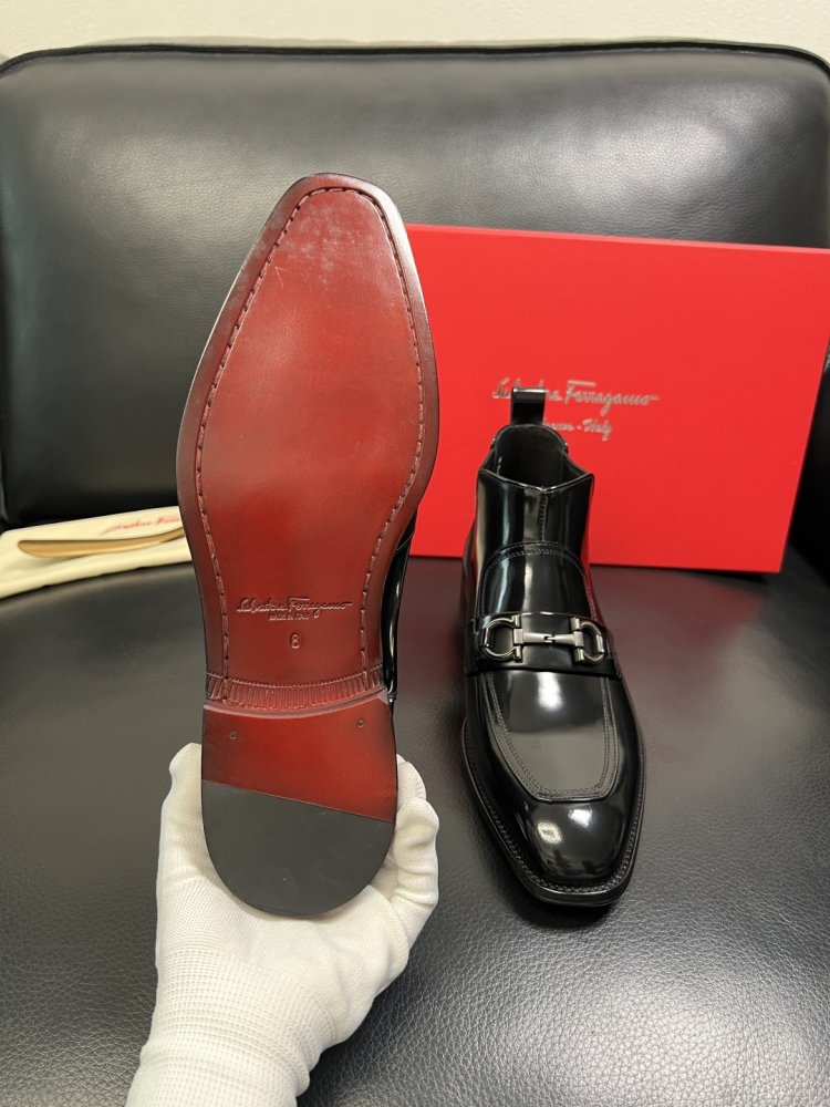 Ботинки мужские челси кожаные фото 9