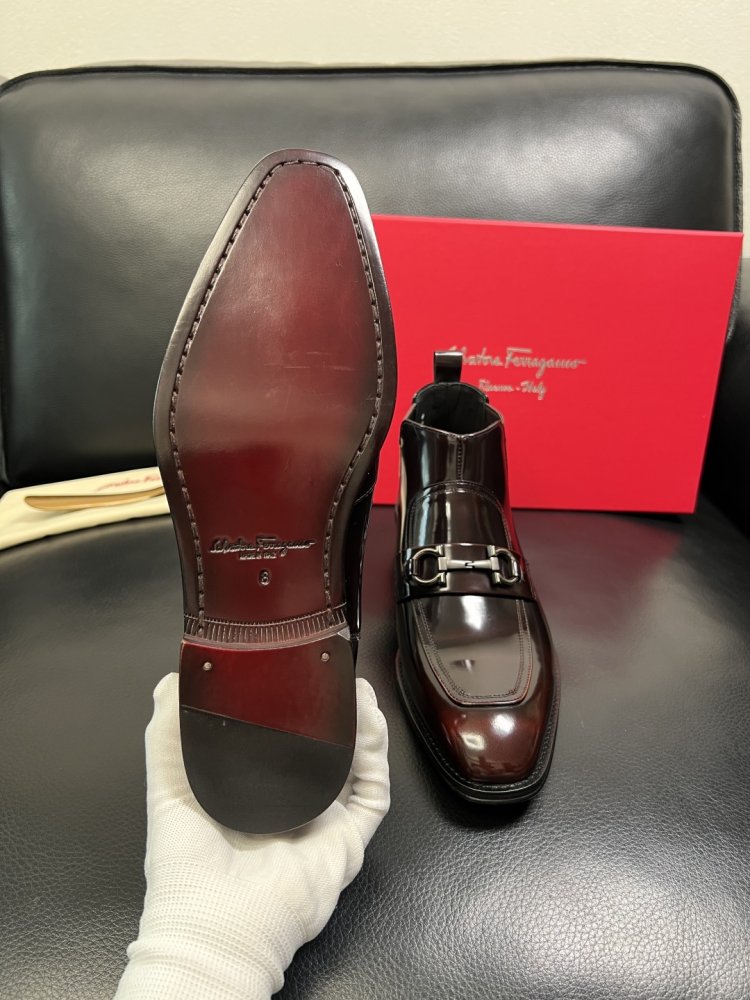 Ботинки мужские челси кожаные фото 9