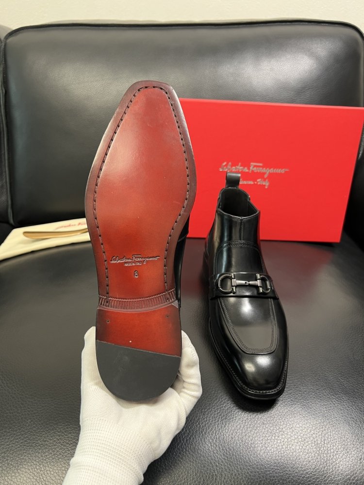 Черевики чоловічі челсі шкіряні фото 9