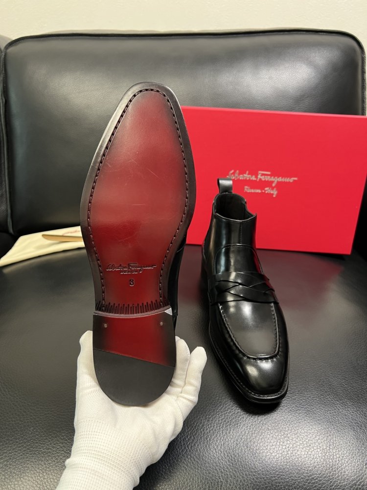 Ботинки мужские челси кожаные фото 9