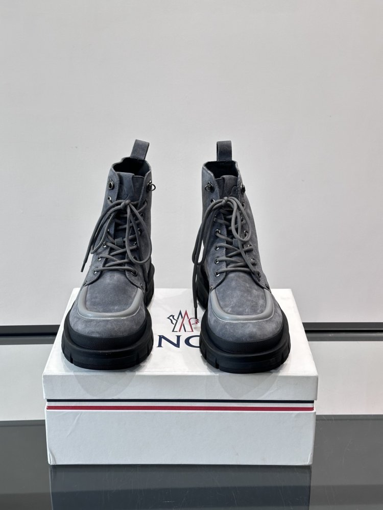 Черевики чоловічі челсі замшеві на шнурівці фото 2