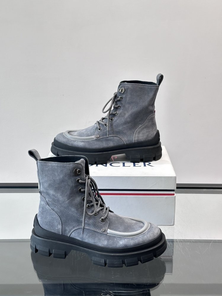 Черевики чоловічі челсі замшеві на шнурівці фото 4