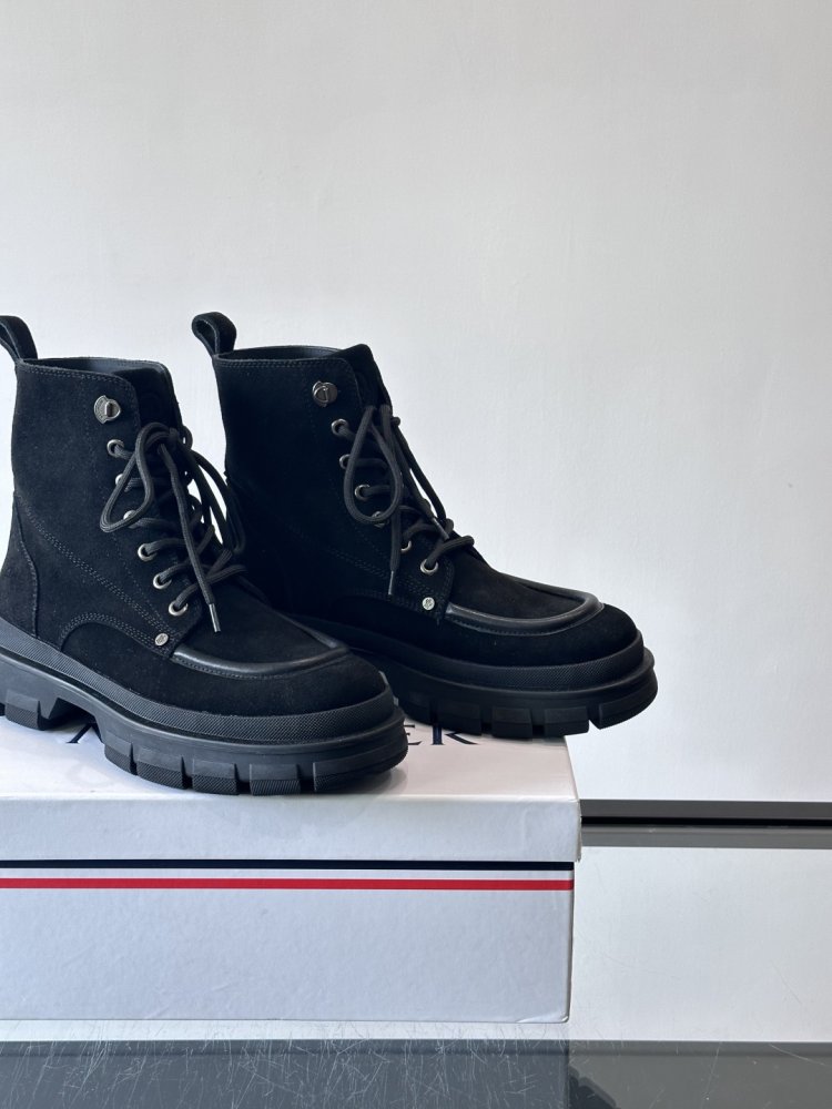 Ботинки мужские челси замшевые на шнуровке фото 8