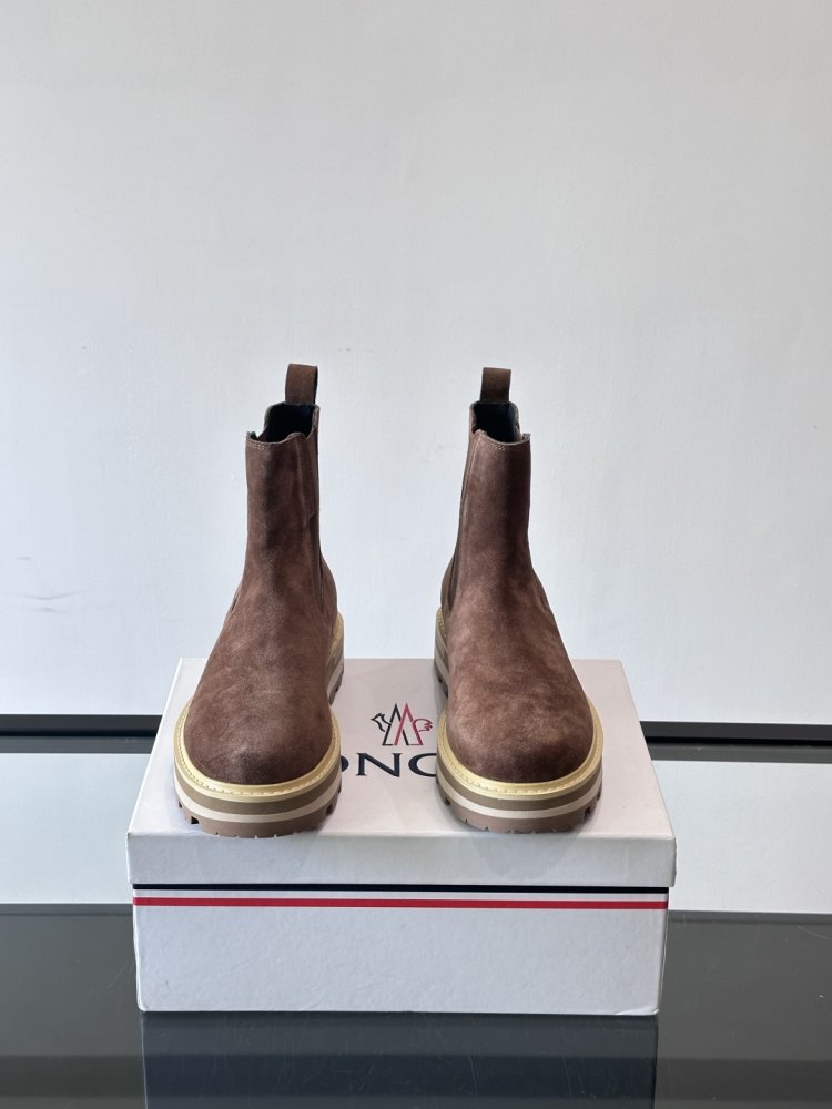 Черевики чоловічі челсі замшеві з гумкою фото 2