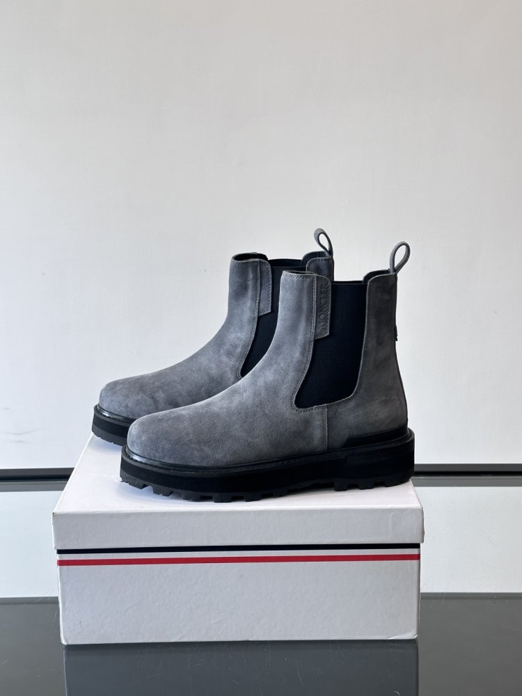 Ботинки мужские челси замшевые с резинкой фото 3