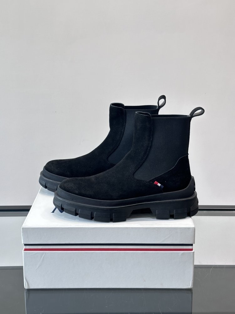 Ботинки мужские челси замшевые с резинкой фото 3