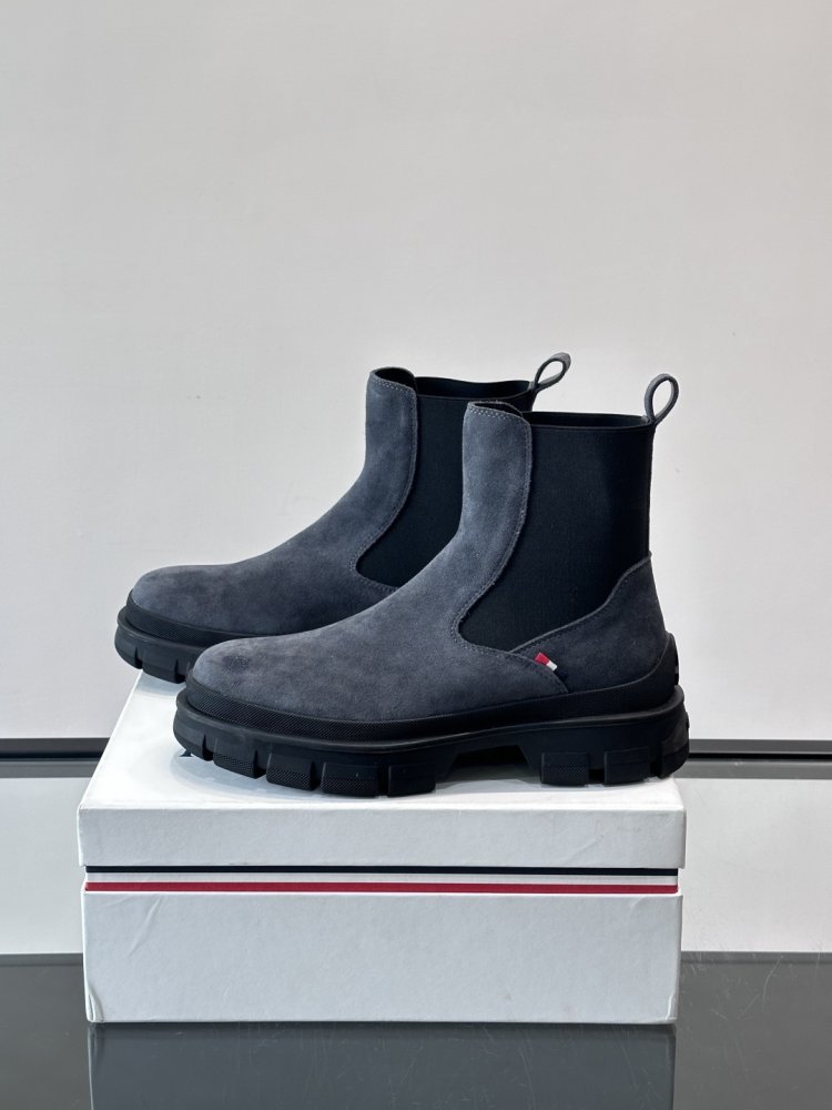 Ботинки мужские челси замшевые с резинкой фото 3