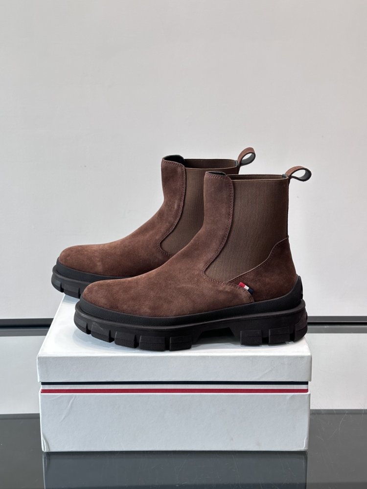 Ботинки мужские челси замшевые с резинкой фото 3