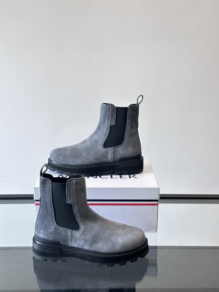 Ботинки мужские челси замшевые с резинкой фото 4