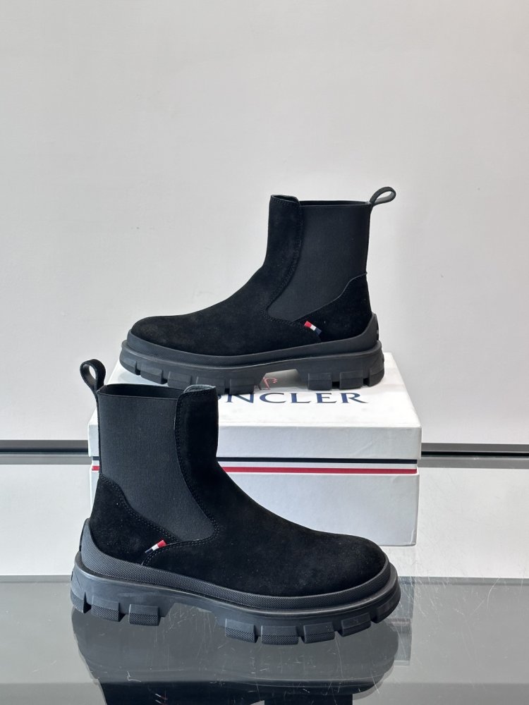 Ботинки мужские челси замшевые с резинкой фото 4