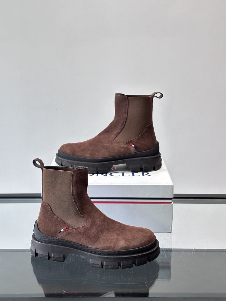 Ботинки мужские челси замшевые с резинкой фото 4