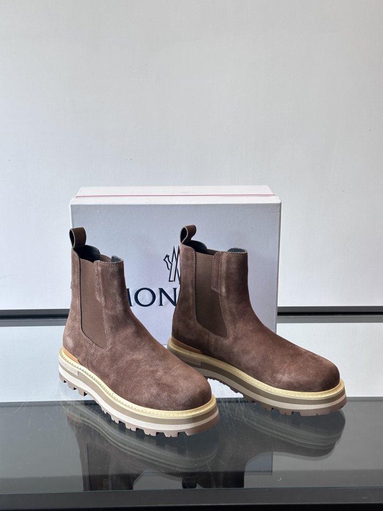 Черевики чоловічі челсі замшеві з гумкою фото 5