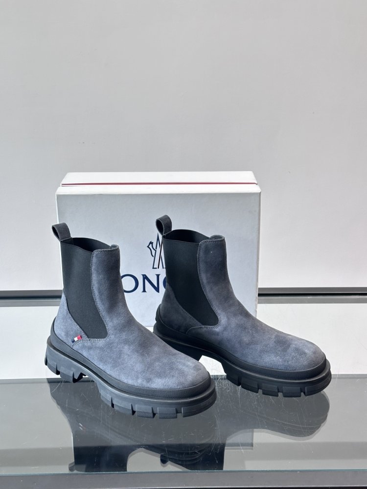 Ботинки мужские челси замшевые с резинкой фото 5