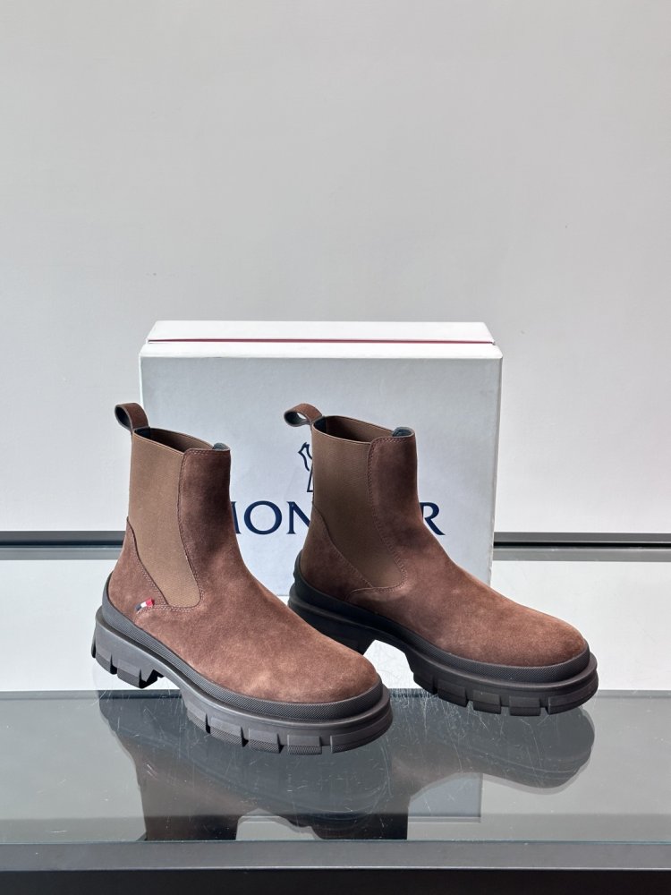 Ботинки мужские челси замшевые с резинкой фото 5