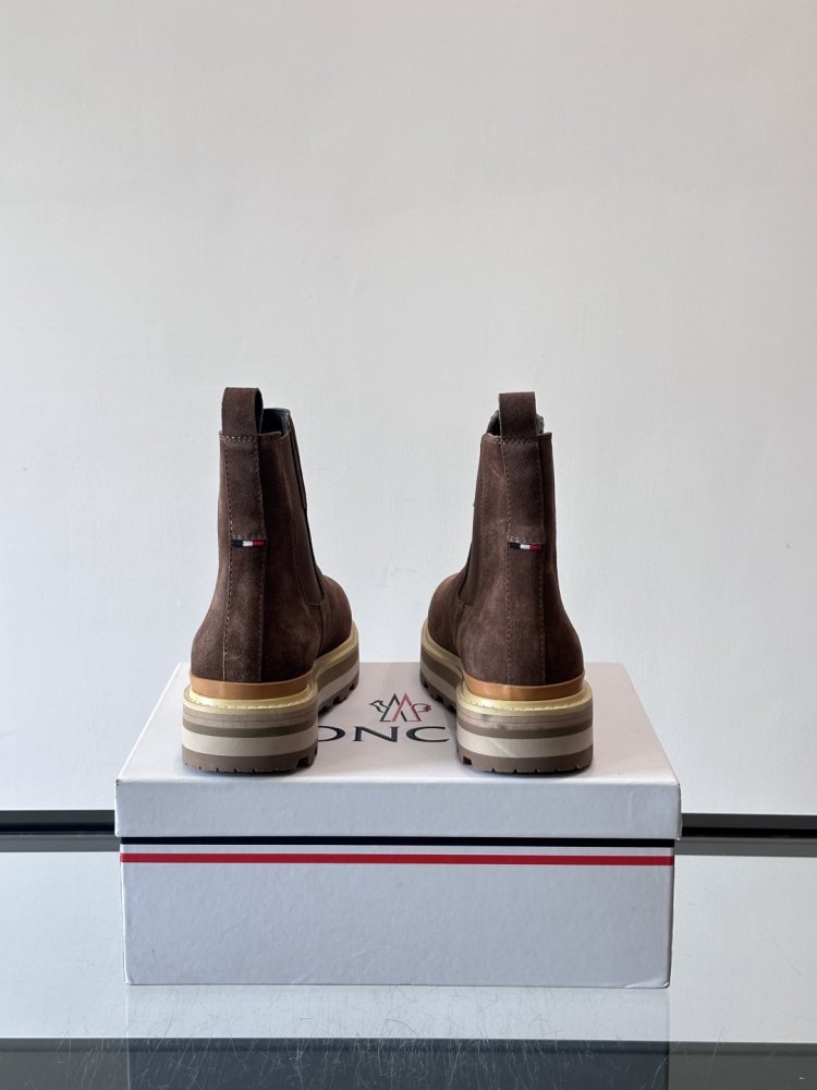 Черевики чоловічі челсі замшеві з гумкою фото 7