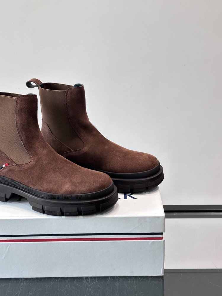 Ботинки мужские челси замшевые с резинкой фото 7