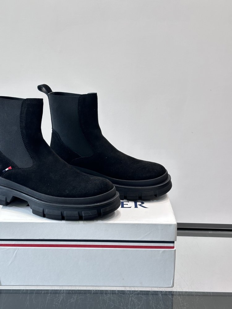 Ботинки мужские челси замшевые с резинкой фото 8