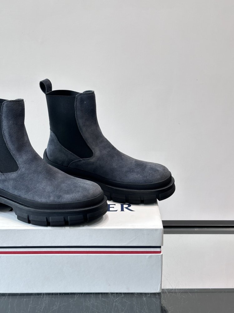 Ботинки мужские челси замшевые с резинкой фото 8