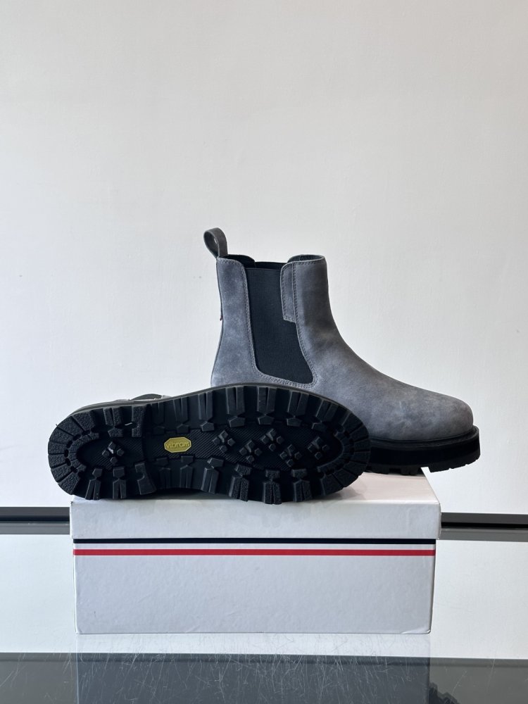 Ботинки мужские челси замшевые с резинкой фото 9