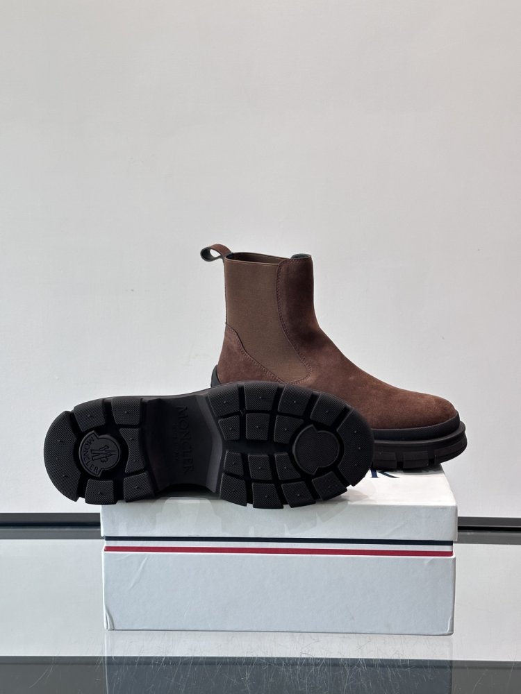 Ботинки мужские челси замшевые с резинкой фото 9